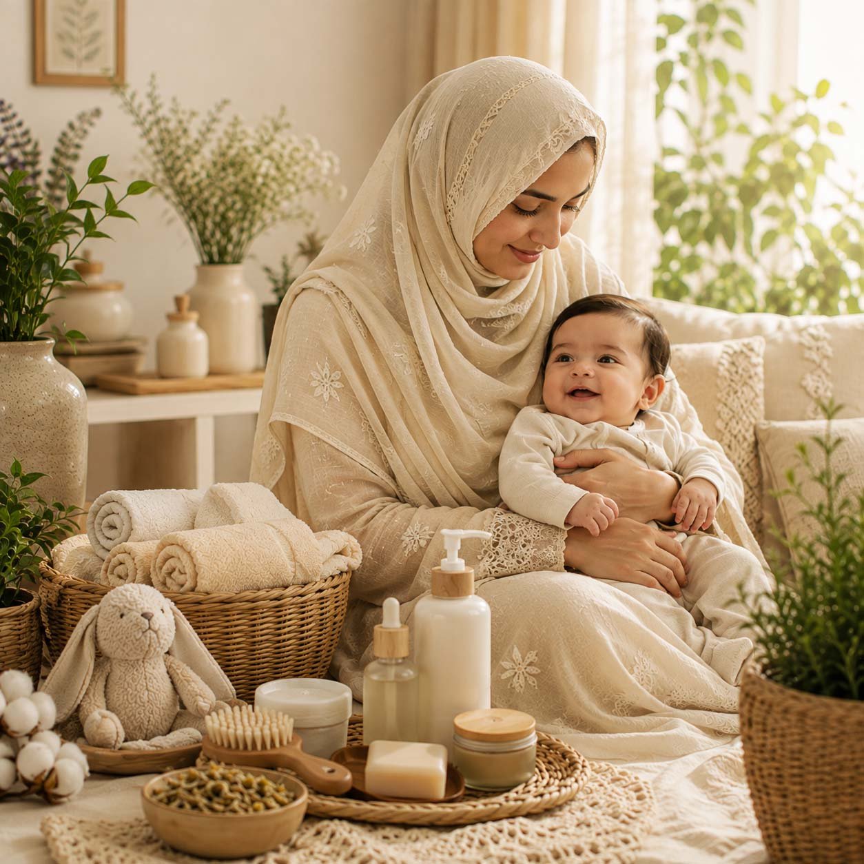 Natural baby and mother care products