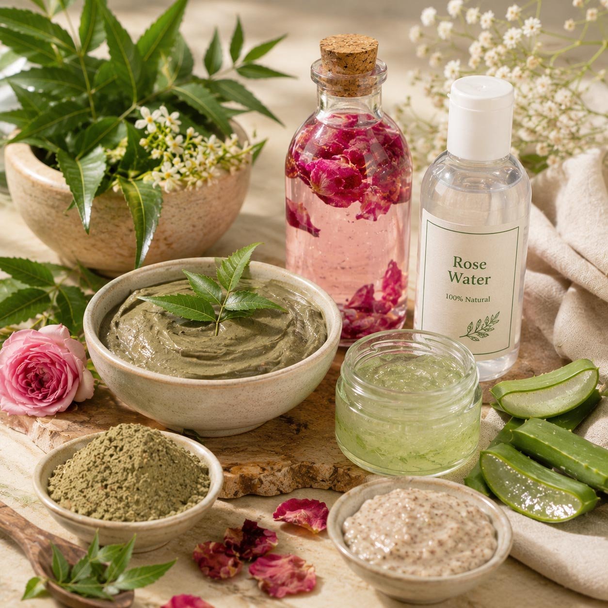 Natural botanical skincare